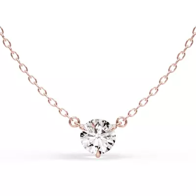 3-Prong Diamond Solitaire Necklace (3/4 ct.)