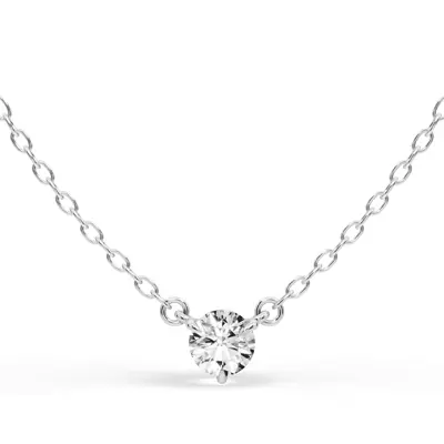 3-Prong Diamond Solitaire Necklace (1/3 ct.)