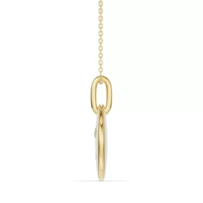 Libra Zodiac Constellation Medallion Necklace