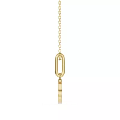 Cancer Zodiac Glyph Necklace