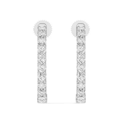 Unity Prong Hoop Earrings (1 ct. tw.)