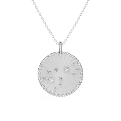 Scorpio Celestial Zodiac Medallion Pendant
