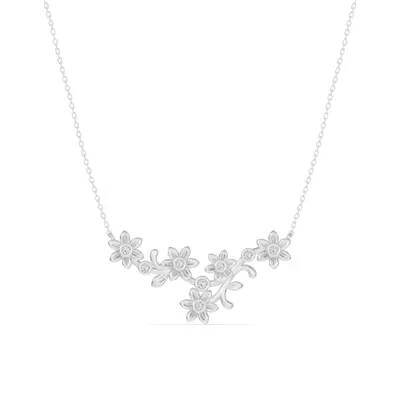 Vine Lab Diamond Necklace