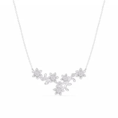 Vine Diamond Necklace