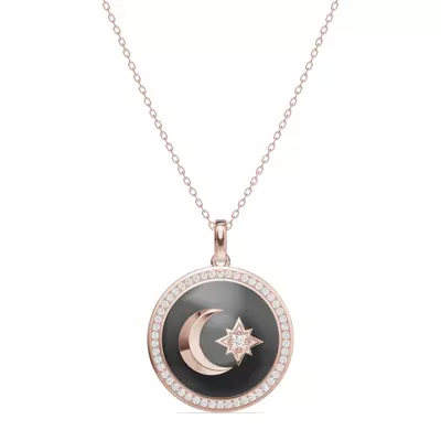 Astril Halo Lab Diamond Medallion Pendant