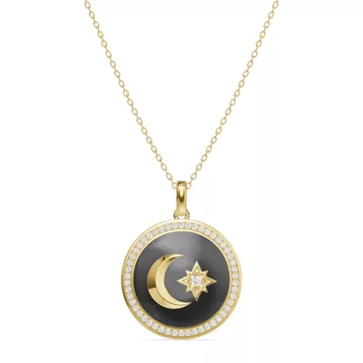 Astril Halo Diamond Medallion Pendant