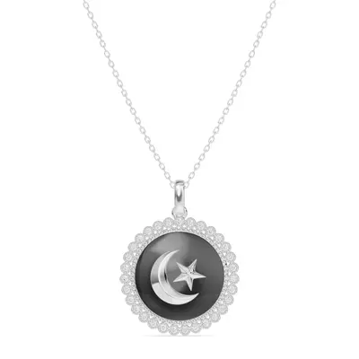Astril Heirloom Lab Diamond Medallion Pendant