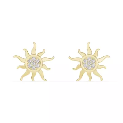 Astril Sol Pavé Lab Diamond Earrings