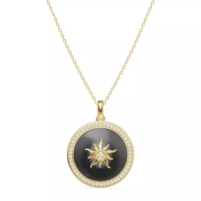 Astril Sol Halo Diamond Pendant