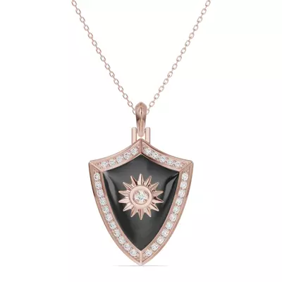 Astril Sol Shield Diamond Pendant