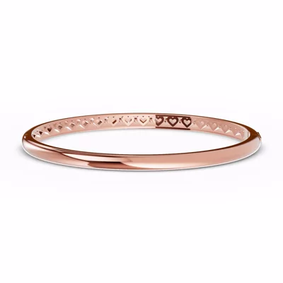 Inner Hearts Cutout Bangle