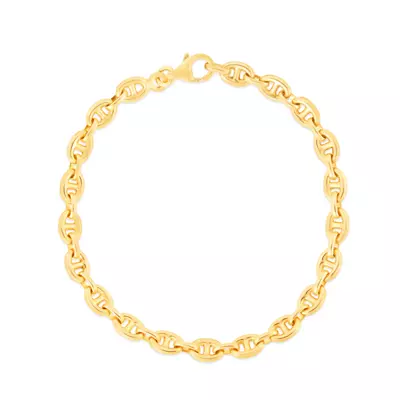 Puffed Mariner-Link Bracelet