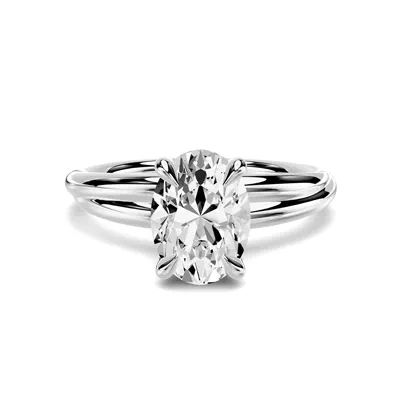 Avalon Crossover 1.00 ct. Oval Lab Engagement Ring