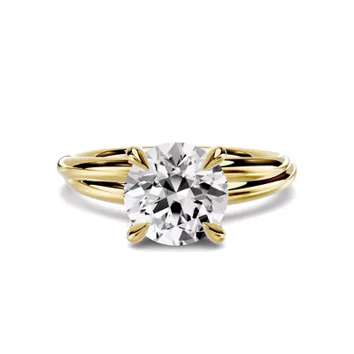 Avalon Crossover 1.00 ct. Round Lab Engagement Ring