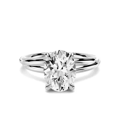 Avalon Crossover 1.50 ct. Oval Lab Engagement Ring