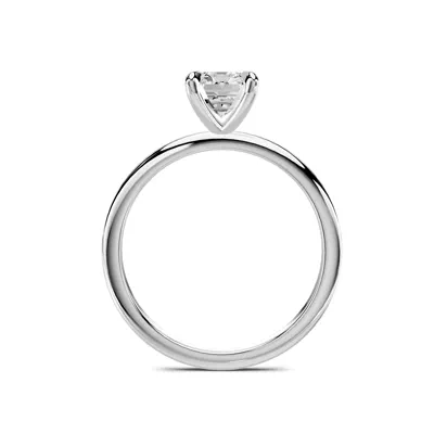 Avalon Double Pavé Crossover 2.50 ct. Emerald-Cut Lab Engagement Ring