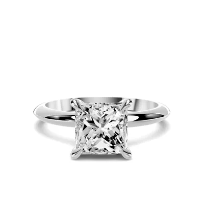 Serra Knife Edge 1.50 ct. Princess-Cut Lab Engagement Ring (2mm)