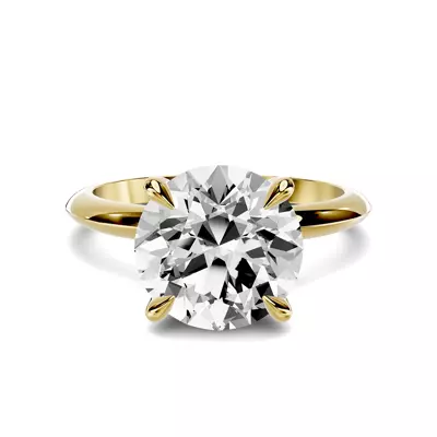Serra Knife Edge 2.00 ct. Round Lab Engagement Ring (2mm)