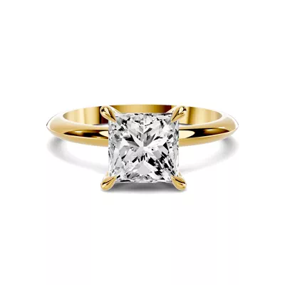 Serra Knife Edge 2.50 ct. Princess-Cut Lab Engagement Ring (2mm)