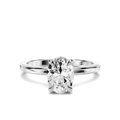 Avalon Classic Solitaire 1.00 ct. Oval Lab Engagement Ring