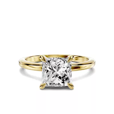 Avalon Classic Solitaire 1.50 ct. Princess-Cut Lab Engagement Ring