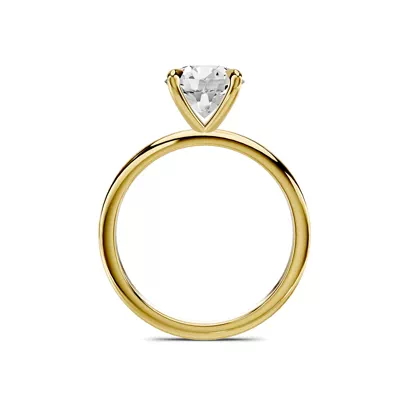 Avalon Classic Solitaire 1.50 ct. Round Lab Engagement Ring