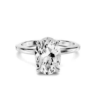 Avalon Classic Solitaire 2.00 ct. Oval Lab Engagement Ring