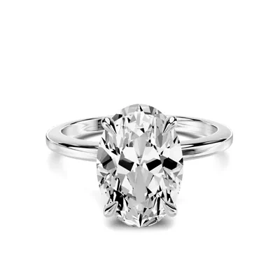 Avalon Classic Solitaire 2.50 ct. Oval Lab Engagement Ring