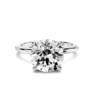 Avalon Classic Solitaire 3.00 ct. Round Lab Engagement Ring