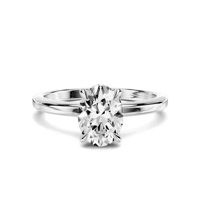 Avalon Classic Hidden Halo 1.00 ct. Oval Lab Engagement Ring