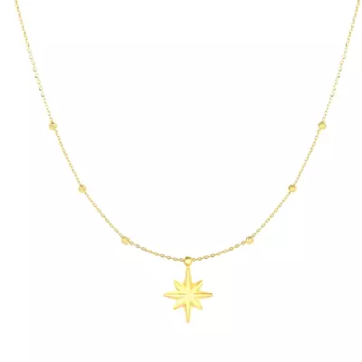 North Star Gold Necklace