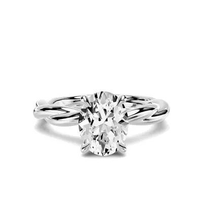 Riona Twist 1.50 ct. Oval Lab Engagement Ring