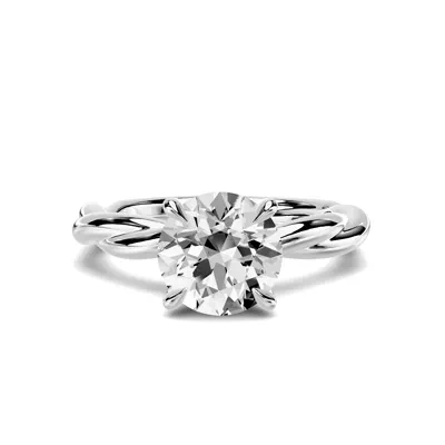 Riona Twist 1.50 ct. Round Lab Engagement Ring