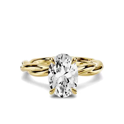 Riona Twist 2.00 ct. Oval Lab Engagement Ring