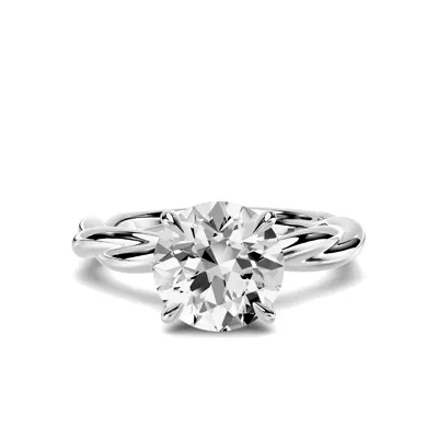 Riona Twist 2.00 ct. Round Lab Engagement Ring
