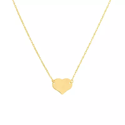 Mini Heart Gold Necklace