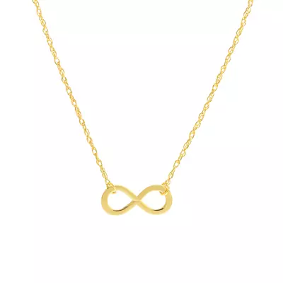 Mini Infinity Gold Necklace