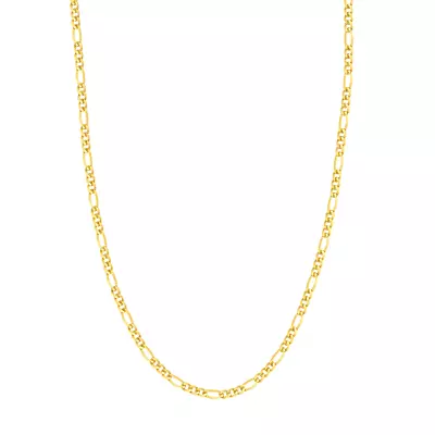 Figaro Gold Necklace (22 Inches)