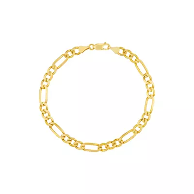 Figaro Gold Bracelet (5.8mm)