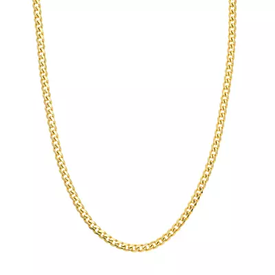 Cuban Chain Gold Necklace (24 Inches)