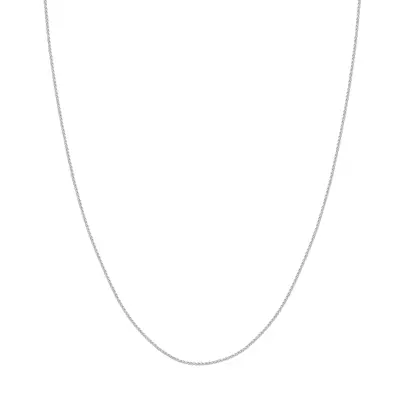 Wheat Chain Gold Necklace (1.05mm, 18 inches)