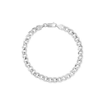 Cuban Silver Bracelet (7.05mm, 8.5")