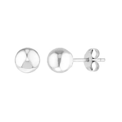 Ball Stud Earrings (5 mm)