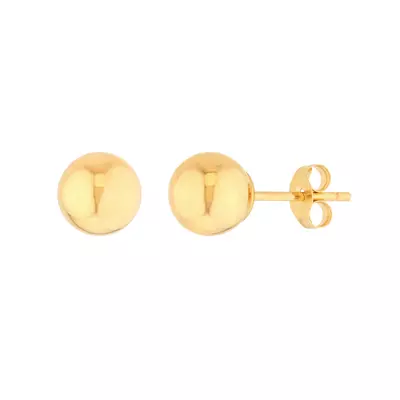 Ball Stud Earrings (6 mm)