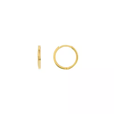 Square Wire Hoop Earrings