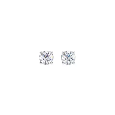 Diamond Stud Screw-Back Earrings (1/2 ct. tw.)