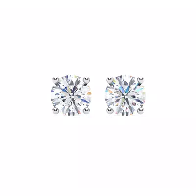 Diamond Stud Screw-Back Earrings (3 ct. tw.)