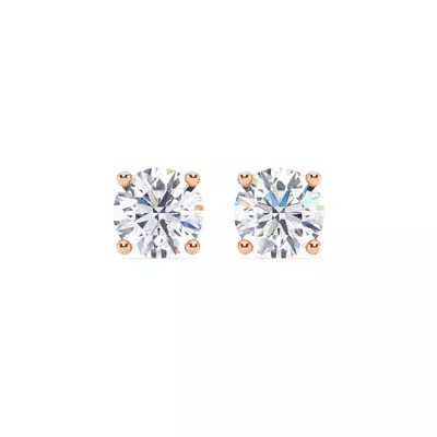 Diamond Stud Screw-Back Earrings (3 ct. tw.)