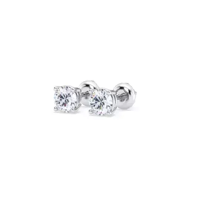 Diamond Stud Screw-Back Earrings (3/4 ct. tw.)