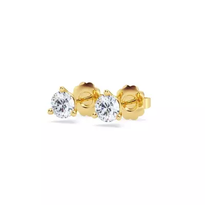 Three-Prong Diamond Martini Earrings (3/4 ct. tw.)